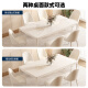 Mesa de comedor de Pashaman estilo crema francesa mesa panorámica de comedor panorámico y silla Combinación sala de estar simple mesa de comedor rectangular pequeña 1043y [crema blanco] 1047p# silla de comedor de oratrones cuatro combinación