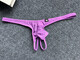 
Aoina open short elephant trunk men's sexy low waist thong ice silk thin hollow gay bed thin belt solid color underwear blue single piece M suitable for weight 100 Jin [Jin equals 0.5 kg]-120 Jin [Jin equals 0.5 kg] All size