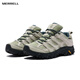 
Merrell men and women's outdoor off-road hiking shoes MOAB GTX waterproof breathable non-slip gripping wear-resistant hiking shoes J066071 coffee green-3GTX men's new 42