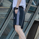 阿迪达斯（adidas）男子五分裤夏季新款轻运动裤健身跑步裤子速干舒适运动短裤男裤 IC1484黑色/透气轻薄 2XL