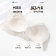 Catman MIIOW beautiful back jelly thin model comfortable small breasts for women without steel ring breathable vest type non-sagging bra anti-sagging secondary breasts Light blue M 34/75ABC