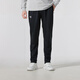 Under Armor casual trousers for men, running training, loose, comfortable and breathable sports pants 1390151 black L