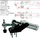 XMSJ Pneumatic Fast Fixiert GH-12130AGH-12265AGH-10247AGH-36330A Werkzeugkompressionsklemme GH-12137-15