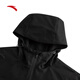 ANTA Zero Pressure Shell丨Woven Sportswear Jacket Men's Winter New Three-Proof Casual Jacket Commuting Top