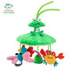 Berceau de tête de cloche pendante jouet suspendu music rotation bébé hochet tissu éducation précoce de lit