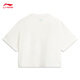 
Li Ning Toy Story Joint Series丨T-shirt Women's 2025 New Loose Short-Sleeve Cultural Shirt AHSV690 Milky White-1 M