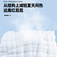 流贝婴儿纱布纯棉/尿片可水洗尿不湿宝宝透气戒子晾屁屁神器 【1条蓝裤+5条替换纯棉尿布】共 6条装 M码 【建议10-18斤】