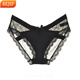 Sexy Unterwäsche für Frauen 2025 neuer Spitze Low Taille Französisch Pure und Traaceless atmable großer Frauen-Slips weiß M 80-110Jin [Jin gleich 0,5 kg] 689