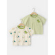 Wen Xiaoying Hello Ying Right Boy européen T-shirt à manches courtes Nouveaux vêtements d'été Vêtements d'enfants pour enfants Bébé de garçon Summer Summer U15839 Beige 90 cm