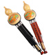 Bainuo Hulusi Musical Instrument C-tuning Primary School Students B-tuning B-tuning for Beginners’ Professional Performance Special for Adults General DGFA Adjustment Self-taught, Exchangeable Mouth Black Wood Pipe F-tuning + Full Set of Gifts