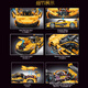 Spaß kleine Klasse Mechanische Gruppe Lego McLaren P1 Sportwagen mit hoher Schwierigkeitsgröße Riesige Baugruppe für Erwachsene Baugruppe Autor Boy Toy Car Car Electroplated McLaren + 3886 Partikel + statische Version