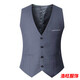 Ayub oral vest men's spring and autumn Korean style trendy suit men's large size suit vest vest casual professional vest groomsmen navy blue / style 4XL 155-170Jin Jin equals 0.5 kg