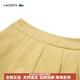Lacoste French Crocodile French Women's Mode Plissee Design Solid Color Sports und Casual Shorts GF3879 IXQ /Croissant 34/155