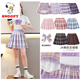 Snoopy Girls plissée jupe de style collégial jupe de style collégial pour enfants à la mode