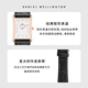 丹尼尔惠灵顿（DanielWellington）dw手表女 Bound系列摩登方盘女士腕表送女友节日礼物698+693
