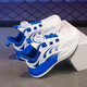Anta Kids Children's Sports Sports Botón de rotación Botón de primavera y verano Nuevos zapatos pequeños White Mesh Mesh Aprendible Running Shops LS9903 White 28