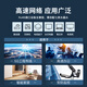 秋叶原(CHOSEAL)超六类网线万兆CAT6A高速超6类双屏蔽铜网络线宽带线工程 超六类 七类万兆[双屏蔽款]-灰色-QS6172 305m