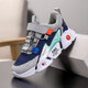 Kinderschuhe für Jungen- und Mädchenschuhe für Sommerfliege Strick atmungsaktives mittelgroße und große Kinder Jungen Running Schuhe Mode Sportschuhe für Deep Orchidee (Fly Strick Mesh) 3897 29 Innere Länge 18,5 cm