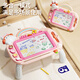 Huangen Children's Magnetic Painting Baby Magnetic Erasable DIY Painting Graffiti Writing Palette Toy Gift 1-3 Years 4-6
