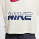 耐克（NIKE）2025春季女子运动宽松休闲拼接印花圆领短袖T恤HF6291-133-687 hf6291-687 S