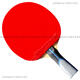 Mesa de mariposa Raqueta de tenis 8 de ocho estrellas Horizontal y vertical Single Shot de 7 estrellas Cinco estrella de cinco estrellas Butterfly King Table Racket 702_long + mariposa Ball_pat Bag_protect horizontal