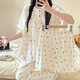 COLORFUL GEMS夏季卡通甜美睡衣女三件套可外穿家居服套装 HS  SW761# 175 L