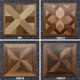 叶余60x60木纹砖拼花600x600仿实木纹防滑哑光地砖客厅房 JTS6630 600*600
