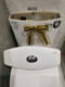 Les accessoires conviennent aux toilettes en céramique du couvercle du réservoir d'eau non personnalisé 6115/6151/191/6002 6189A / B Aucun boutons inclus