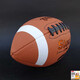 Jiating American Football Match Training GST1780 NUEVA VERSIÓN DE PU PUP Partículas Touchdown de touchdown de la cintura Número 3 Guante mejorado Bola de color marrón claro 16836