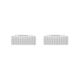 S.T.DUPONT PARIS French Men's Silver Palladium Rectangular Diamond Cufflinks Gifts for Chinese Valentine's Day