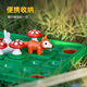 Smart Games Bunny Bounce Portable Versión de 7 años - Juego de mesa de los juguetes educativos para niños adultos Juego de pensamiento inverso de pensamiento
