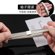 Haiyiduo Hemd Ärmel Hoop Männer feste Knopfhülle Anziehen Artefakt Armschleife Frauen Binden von elastischen Hülsenhülsen Nagel Männer Cuff Elastic Sleeve Paar (Silber)