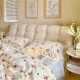 
Disney Puff Bed Cream Cat Fleece Cloth 1.8m 2m Double Cloud Bed Simple Storage Master Bed 671# Bed + Environmentally friendly Mountain Brown Mattress 1.5*2.0m Frame [15cm Silent Bed Board]