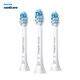 Philips electric toothbrush head for sensitive gums 3-pack HX9033 compatible with Diamond 3/5/7/9/AI series HX51 series