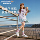 SkechersSkechers斯凯奇童鞋一脚蹬包头凉鞋春夏季女中童洞洞鞋308310L
