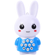 Lindo reproductor de música para niños Baby's Baby Rabbit Story Machine Pequeño juguete portátil Máquina de educación de la primera infancia 2-6 años Tumbler Máquina de la historia de la primera infancia [Glue suave puede morder] llenando un