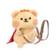 名创优品（MINISO）小熊虫毛绒斜挎包公仔玩具玩偶背包生日礼物女 勇士陪伴