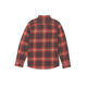 VOLCOM Boys Caden Plaid Long Sleeve Flannel Shirt Red 324 Medium
