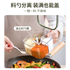 Youqin seasoning box household kitchen seasoning jar combination set one-piece multi-grid salt, MSG and pepper storage seasoning bottle