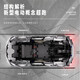 
Yunya assembled model car Lamborghini sports car building block racing car 6-12 years old boy toy birthday gift concept supercar [static] 1278 particles