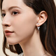 APM MONACO Asymmetric Butterfly Earrings Earrings Advanced Exquisite Birthday Gifts for Girlfriend AE13800OX