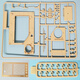 Modelo 3G AidEMei 13568 1/35 American M113 Fitter ARV Personal armado portador con estructura interna M113 Modelo de operador de personal blindado