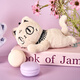 British Museum Buster -Serie Netter Katzenduft Plüsch Anhänger Keychain, um Freundin Geburtstag chinesischer Valentinstag Geschenk zu geben