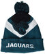 Fukou Men's NFL Big Logo Color Block Knit Luminous Beanie Team Colors 9-1047