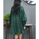 3271 服装纸样裁剪图女国风斜襟盘扣前短后长衬衫缝纫纸样 160/S 纸样推荐100-105斤不是衣