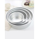 Pupan Qifeng Cake Mold Anode Live Base Cake Mold Round Household Xinjiang Baking Tool 4/5/6/8/10 inches Learning Chef WK9890 Rose Gold 8 inches High Living Base