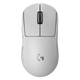 Logitech (G) GPW second generation King Kong version wireless gaming mouse 88G acceleration Hero2 sensor ergonomics gpw2 laptop office mouse cgso Valorant DJ11 GPW2 King Kong version white with free large table mat + mouse storage box