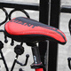 Cubierta de cojín de asiento de bicicleta de montaña gigante ATX810/830/860/XTC800/820 Cubierta de asiento de silicona suave cubierta roja pequeña (adecuada para el asiento 12-15)