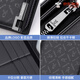 Playboy (Playboy) Playboy Wallet Herren Lange Large-Kapazitätskarten-Tasche Brieftasche mehrerer Kartenhand-Grab-Tasche Kupplung Wallet Herren Mode grau 9731-0h [Verbesserte Kapazität]