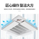 LZJV Wangxinglong central air conditioning windshield prevents direct blowing office ceiling machine air outlet ceiling baffle heating and cooling windshield white 2/3/5 general ceiling machine 60*24CM four pieces 95% customer choice